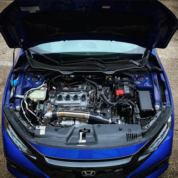 PRL 2016-2021 Honda Civic 1.5T Titanium Turbocharger Inlet Pipe Kit (Race MAF)