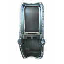 Moroso 80-85 Chevrolet SBC (w/Passenger Side Dipstick) Wet Sump 7qt 9.5in Steel Oil Pan - Black-2