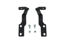 Cali Raised 16-23 Toyota Tacoma Low Profile Ditch Light Brackets Kit - Brackets Only-1