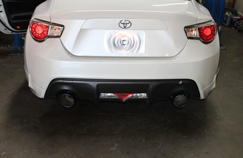 CNT RACING CAT-BACK EXHAUST W/ BLUE TIPS | 2013+ BRZ/FR-S/86