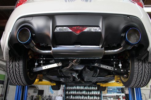 CNT RACING CAT-BACK EXHAUST W/ BLUE TIPS | 2013+ BRZ/FR-S/86