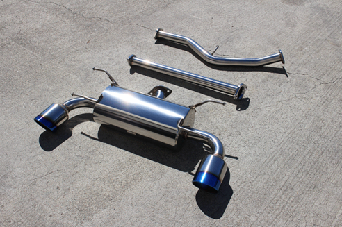 CNT RACING CAT-BACK EXHAUST W/ BLUE TIPS | 2013+ BRZ/FR-S/86