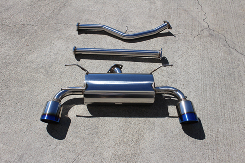 CNT RACING CAT-BACK EXHAUST W/ BLUE TIPS | 2013+ BRZ/FR-S/86