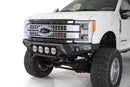 Addictive Desert Designs 17-20 Ford Super Duty Bomber Front Bumper w/ Mounts For 4 Rigid 360 6in-2