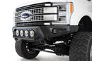Addictive Desert Designs 17-20 Ford Super Duty Bomber Front Bumper w/ Mounts For 4 Rigid 360 6in-5