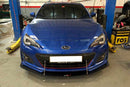 CARBON FIBER Wind Splitter With Rods Subaru BRZ 2017-UP-2