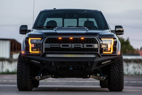 Addictive Desert Designs 17-18 Ford F-150 Raptor HoneyBadger Front Bumper