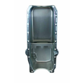 Moroso 1986+ Chevrolet Small Block (w/Passenger Side Dipstick) Wet Sump 5qt 7.5in Steel Oil Pan- Blk - 0