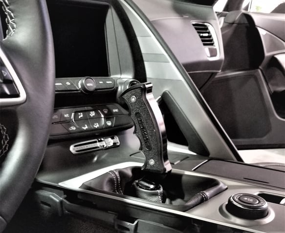 HURST 14-18 CORVETTE. BILLET/PLUS SHIFTER. PISTOL GRIP - 0