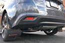 Rally Armor 17-23 Subaru Impreza 4D/5D Black UR Mud Flap w/White Logo-6