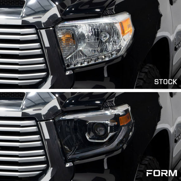 Form Lighting 2014-2021 Toyota Tundra LED Projector Headlights (Pair)