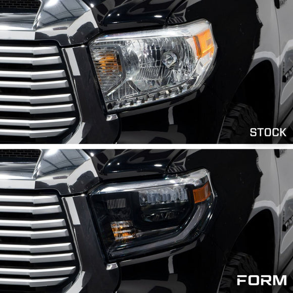 Form Lighting 2014-2021 Toyota Tundra LED Reflector Headlights (Pair)