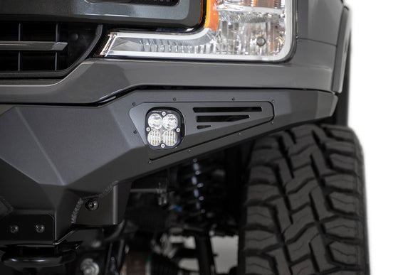 Addictive Desert Designs 18-20 Ford F-150 Bomber Front Bumper w/ 3 Baja Designs LP6 Mounts