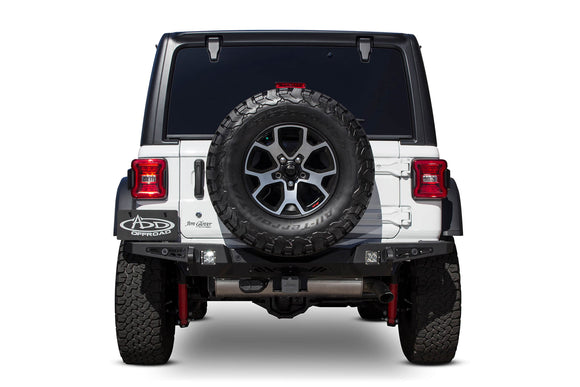 2018 - 2021 Jeep Wrangler JL Stealth Fighter Rear Bumper
