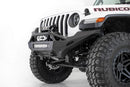 Addictive Desert Designs 2020 Jeep Gladiator JT Stealth Fighter Front Bump w/ Top Hoop & Winch Mount-4