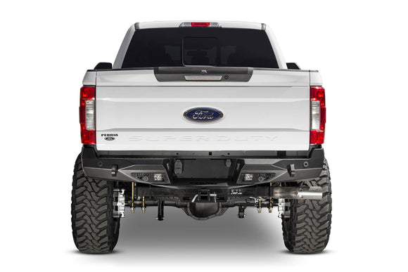 Addictive Desert Designs 17-18 Ford F-250 Raptor Stealth Fighter Rear Bumper w/ Backup Sensor Cutout
