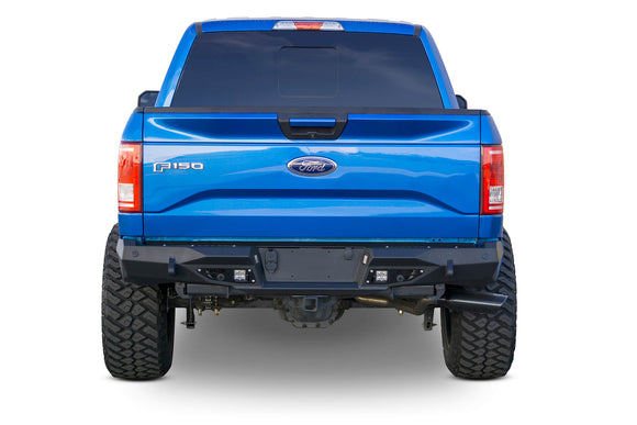 Addictive Desert Designs 15-18 Ford F-150 Stealth Fighter Rear Bumper w/ Backup Sensor Cutout