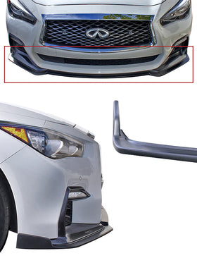 STILLEN 2018-2021 INFINITI Q50 FRONT SPLITTER - SPORT - [UNPAINTED]