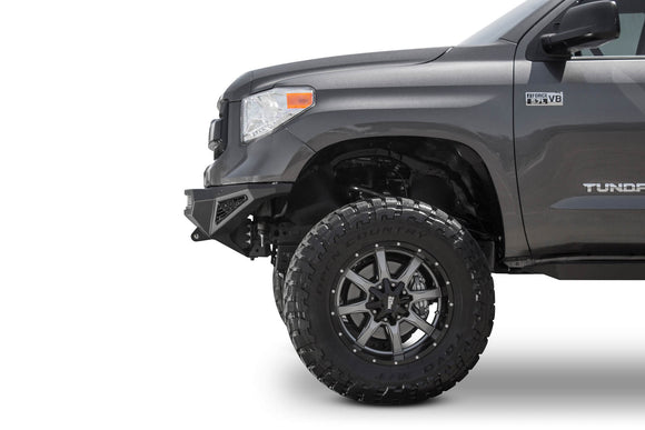 Addictive Desert Designs 2014+ Toyota Tundra Stealth Fighter Front Bumper w/Winch Mount & Sensors