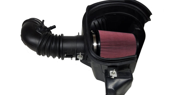 JLT 10-14 Ford Mustang GT500 Factory Replacement Oiled Air Filter 5.5x7in - Red