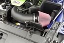 JLT 15-17 Ford Mustang GT Black Textured Cold Air Intake Kit w/Red Filter - Tune Req-1