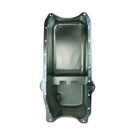 Moroso 1986+ Chevrolet SBC (w/Passenger Side Dipstick) Wet Sump 6qt 8.25in Steel Oil Pan - Black - 0