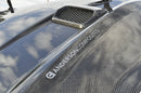Anderson Composites 18-20 Ford Mustang Double Sided Type-OE Carbon Fiber Hood-6