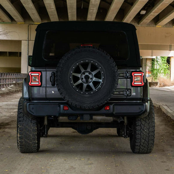 Form Lighting 2018-2023 Jeep Wrangler LED Tail Lights Red (Pair)