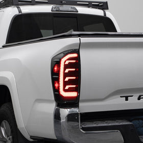 Form Lighting 2016-2023 Toyota Tacoma LED Tail Lights Smoked (Pair) - 0