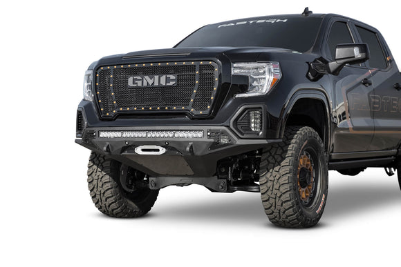 Addictive Desert Designs 2019 GMC Sierra 1500 SF Front Bumper w/ Winch Mount&Sensor Cutout