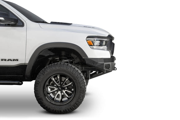 Addictive Desert Designs 2019 Ram Rebel 1500 Stealth Fighter Fr Bumper w/Parking Sensor Cutouts