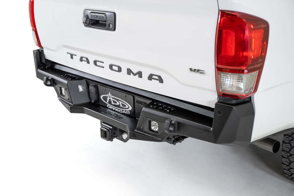 Addictive Desert Designs 16-19 Toyota Tacoma Stealth Fighter Rear Bumper w/ Backup Sensor Cutouts