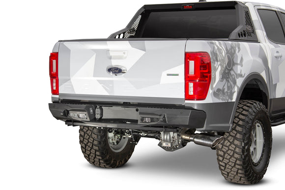 Addictive Desert Designs 2019 Ford Ranger Stealth Fighter Rear Bumper w/ Backup Sensor Holes