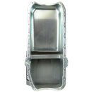 Moroso Pre-80 Chevrolet SBC (w/Driver Side Dipstick) Wet Sump 7qt 8.25in Steel Oil Pan - Black-2