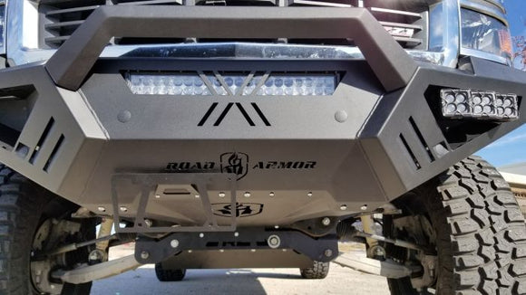 Road Armor 14-15 Chevy 1500 SPARTAN Front Bumper Bolt-On Pre-Runner Guard - Tex Blk