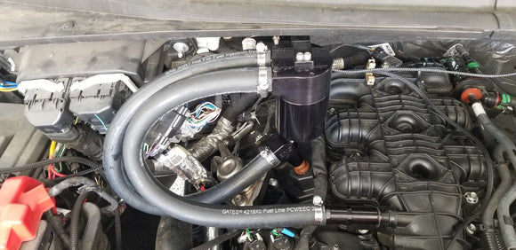 BMS Dual Oil Catch Cans System for Ford F150/Raptor