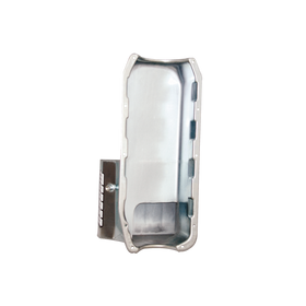 Moroso Pre-85 Chevrolet Small Block (w/Driver Side Dipstick) Wet Sump 7qt 8.25in Steel Oil Pan - Blk - 0