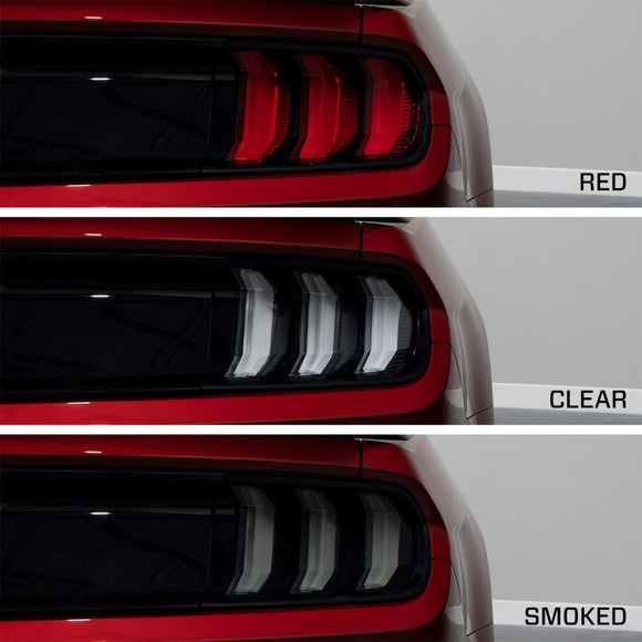 Form Lighting 2015-2023 Ford Mustang LED Tail Lights Red (Pair)