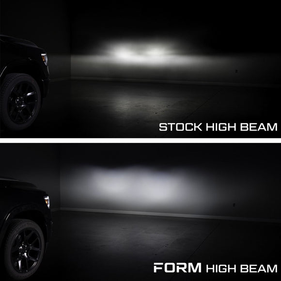 Form Lighting 2019-2024 Ram 1500 Sequential LED Projector Headlights (Pair)