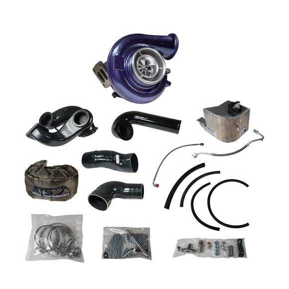 ATS Diesel 13+ Dodge 6.7L Cummins Aurora 5000 Compound Turbo Kit (Uses Factory HE300VG Turbocharger)