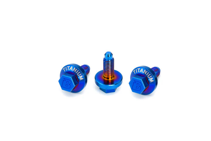 BMS Titanium Front Engine Bay Bolt Kit for 2020-2026 Toyota Supra MK5