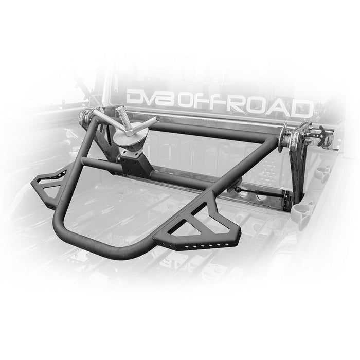 DV8 Offroad 2019+ Jeep Gladiator In-Bed Adjustable Tire Carrier