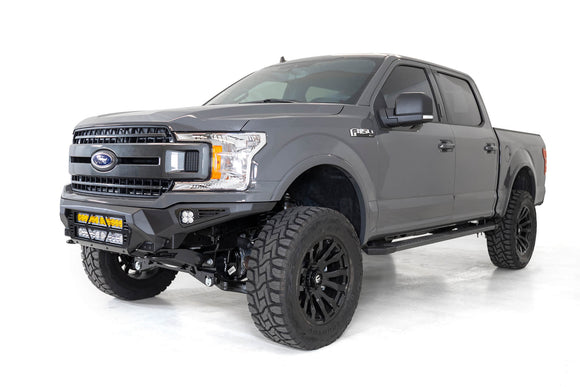 Addictive Desert Designs 18-20 Ford F-150 Bomber Front Bumper w/ Dual 20IN LED Mounts