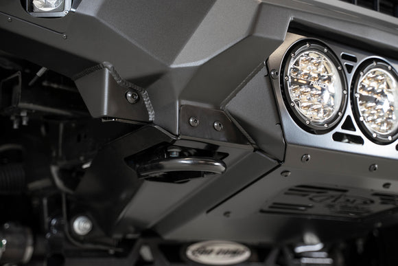 Addictive Desert Designs 18-20 Ford F-150 Bomber Front Bumper w/ 4 Rigid 360 6IN Mounts