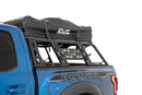 Addictive Desert Designs 2015+ Ford F-150 Overlander Chase Rack w/ 3rd Brake Light - Hammer Black-2