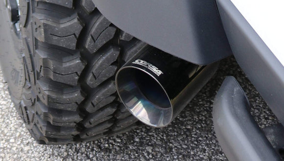 Corsa 2020-2024 Jeep Gladiator JT 3.0in Cat-Back Single Touring Side Exit w/ 4.0in Polished Tip