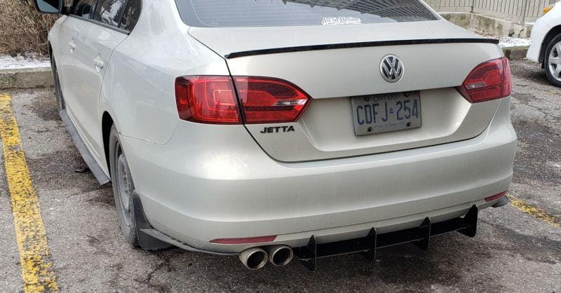 Ventus Autoworks Rear Diffuser/Rear Spats | Volkswagen Jetta 2011-2014 - 0
