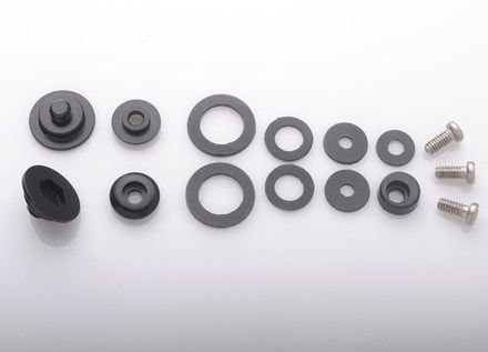 Bell SRV Helmet Shield-2 Pivot Kit - Black