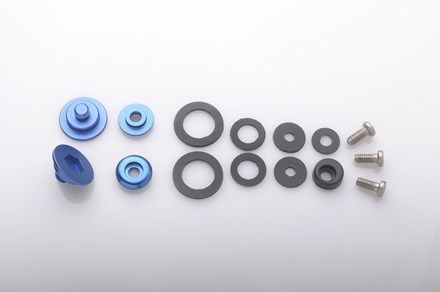 Bell SRV Helmet Shield-2 Pivot Kit - Blue