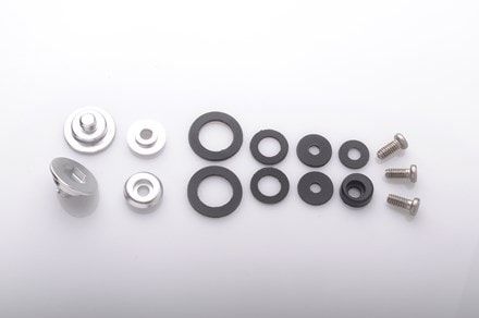 Bell SRV Helmet Shield-2 Pivot Kit - Silver